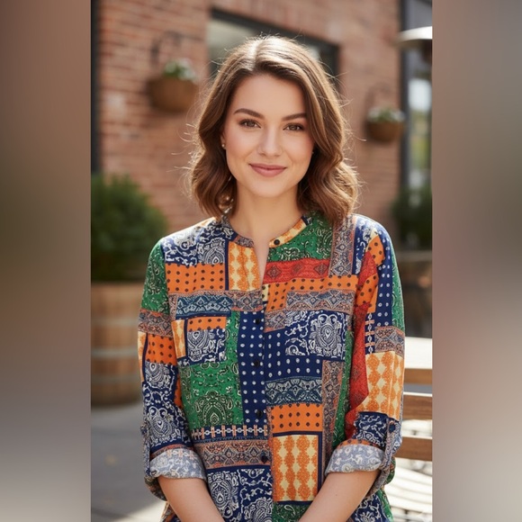 Calvin Klein Tops - Calvin Klein vintage button‎ down shirt size XL